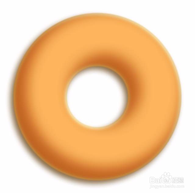 PS如何做甜甜圈