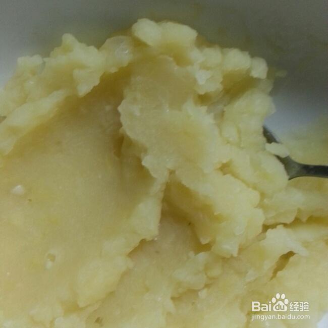 非常简单的芝士焗奶汁土豆培根