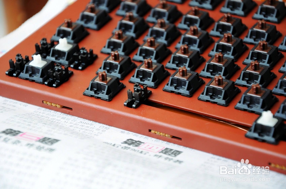 机械键盘飞线教程