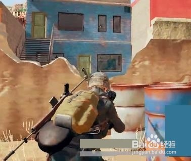 绝地求生怎么侧身开枪