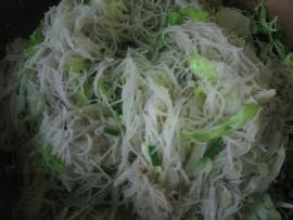 素菜系列——素菜炒米面