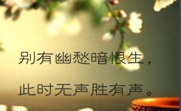 女人说无声胜有声啥意思