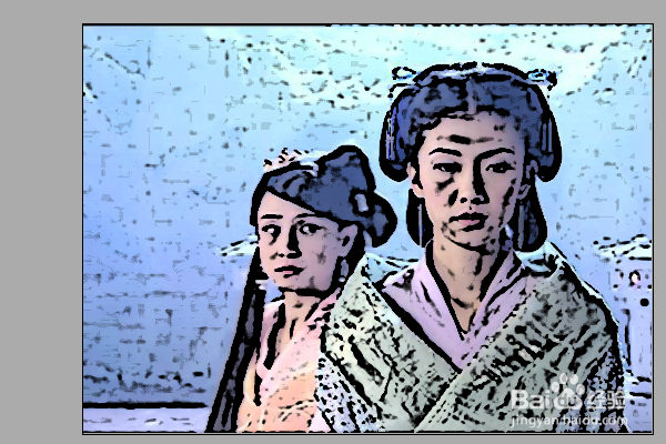 PS练习二百二十三滤镜库海绵