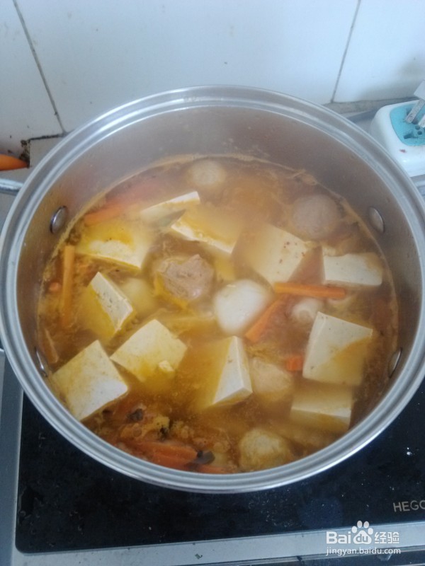 泡菜豆腐鲜蔬锅的做法