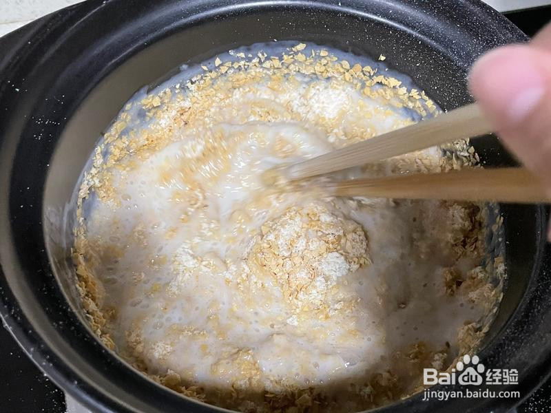 糕点小吃燕麦雪饼的做法