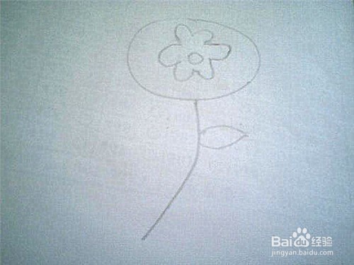 简笔画漂亮的花可以这样画