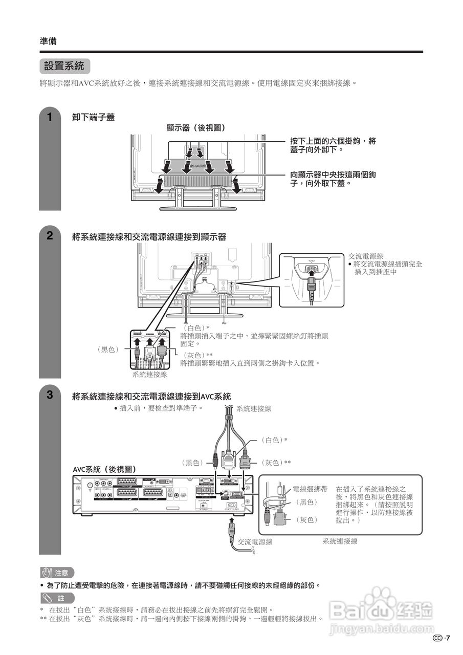 SHARP TU-65GAH彩色电视机使用说明书:[1]