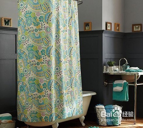 浴室装修设计之浴帘选择技巧