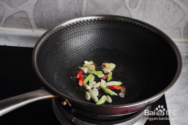 炒花蛤的制作方法