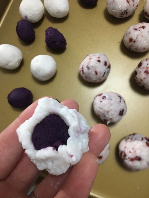 蔓越莓西米水晶饼