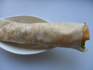 营养早餐之煎饼卷油条