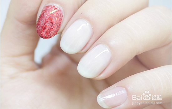 爱心美甲教程图解