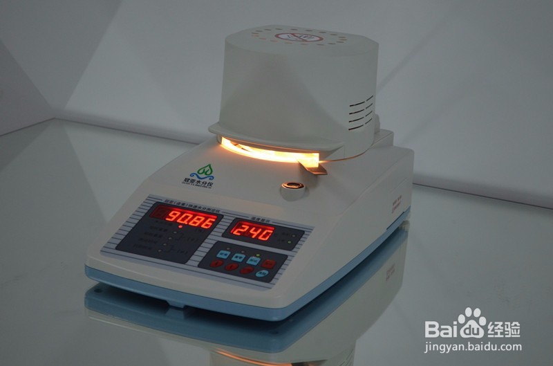 鱼糜用水分测定仪，检测水分的操作方法