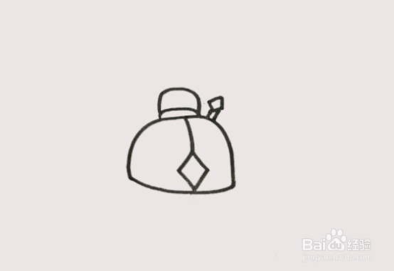 关羽的简笔画教程