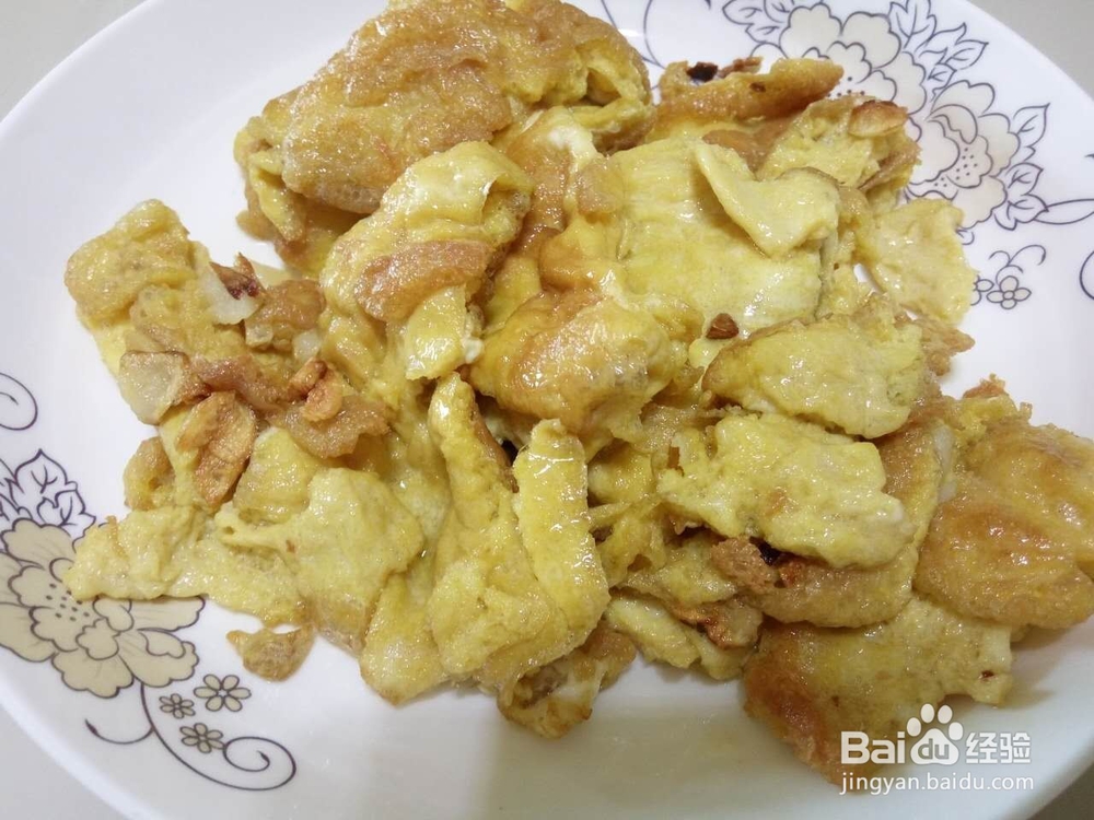 家常菜之咸香煎鸡蛋