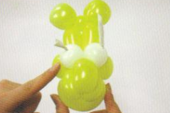魔法气球造型系列之卡通气球狮子（上）