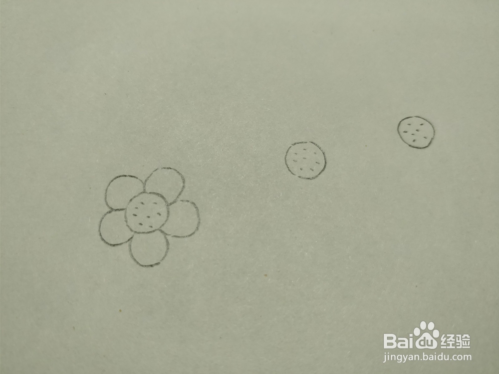 简笔画画卡通红梅