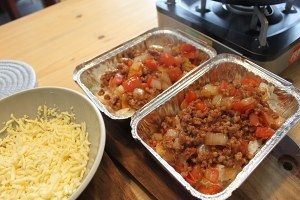 番茄肉酱芝士焗饭