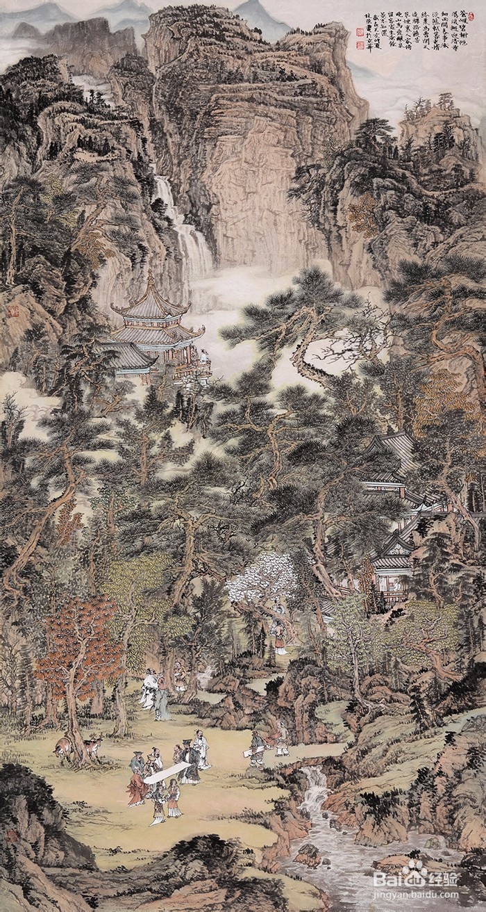 名家风采——中美协画家张林荣先生仿古画欣赏