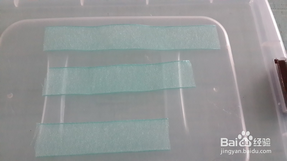 手把手教你手工：[14]雪纱蝴蝶结卡子