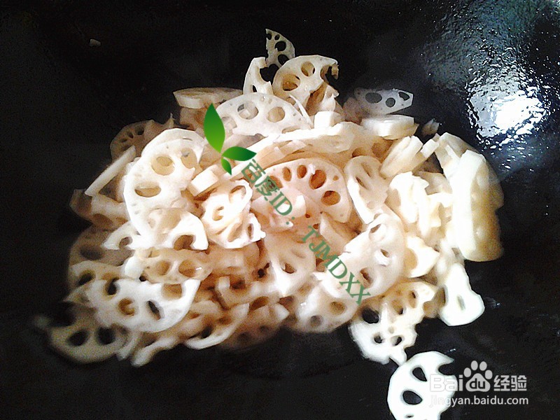 怎么做鸡肉炒莲藕片