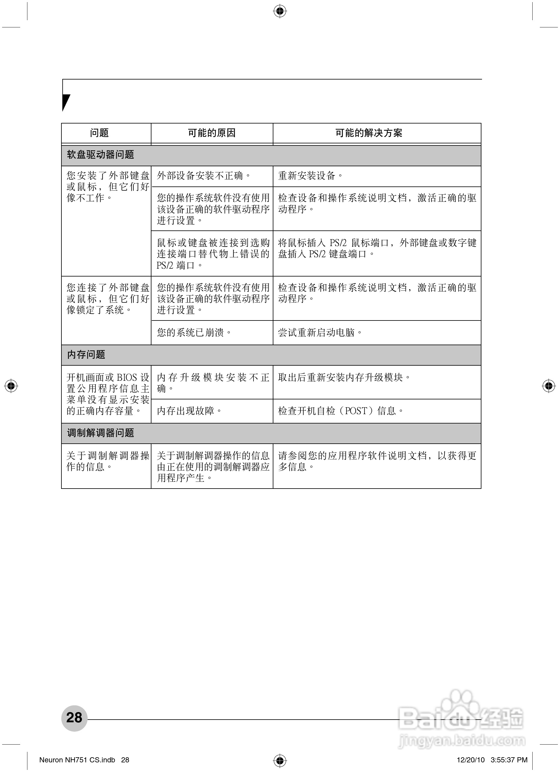 富士通Neuron NH751笔记本电脑使用说明书:[4]