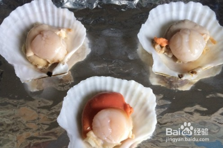芝士焗贝壳的做法