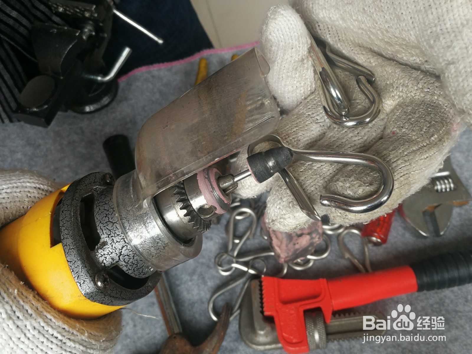 手工打造5毫米粗不锈钢钥匙扣 皇品堂钥匙扣