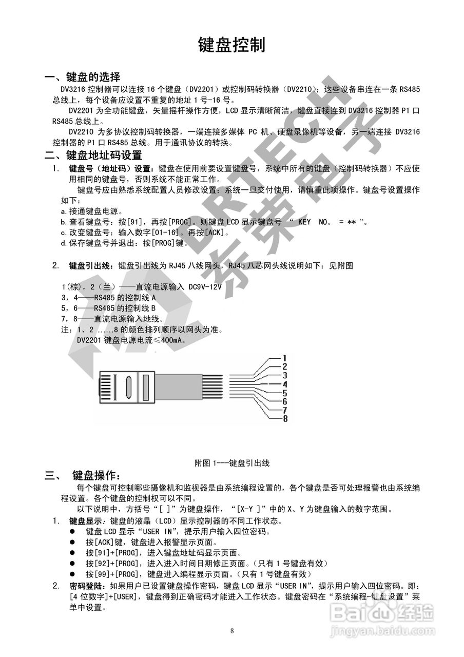 DV3216 主控器使用说明书
