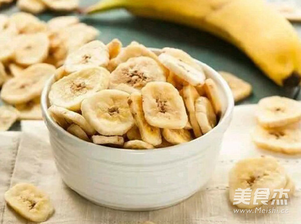 香蕉脆片的做法