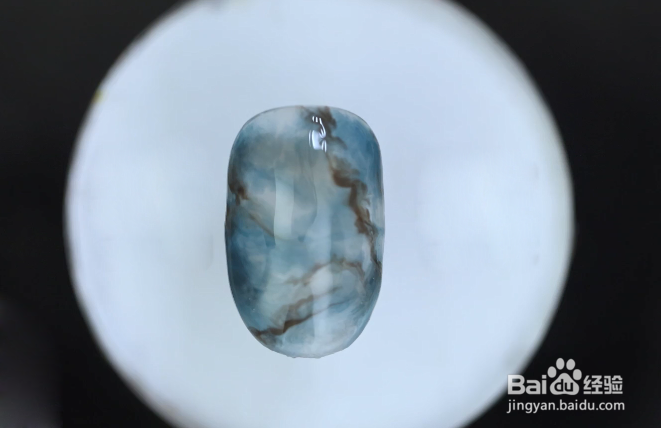 怎样做蓝绿色石纹晕染美甲？