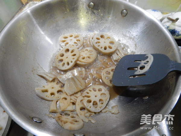 糖醋藕片的做法