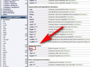 c语言次方怎么表示?