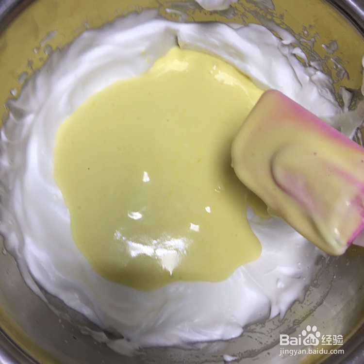 6寸斑马纹可可戚风蛋糕的制作方法!