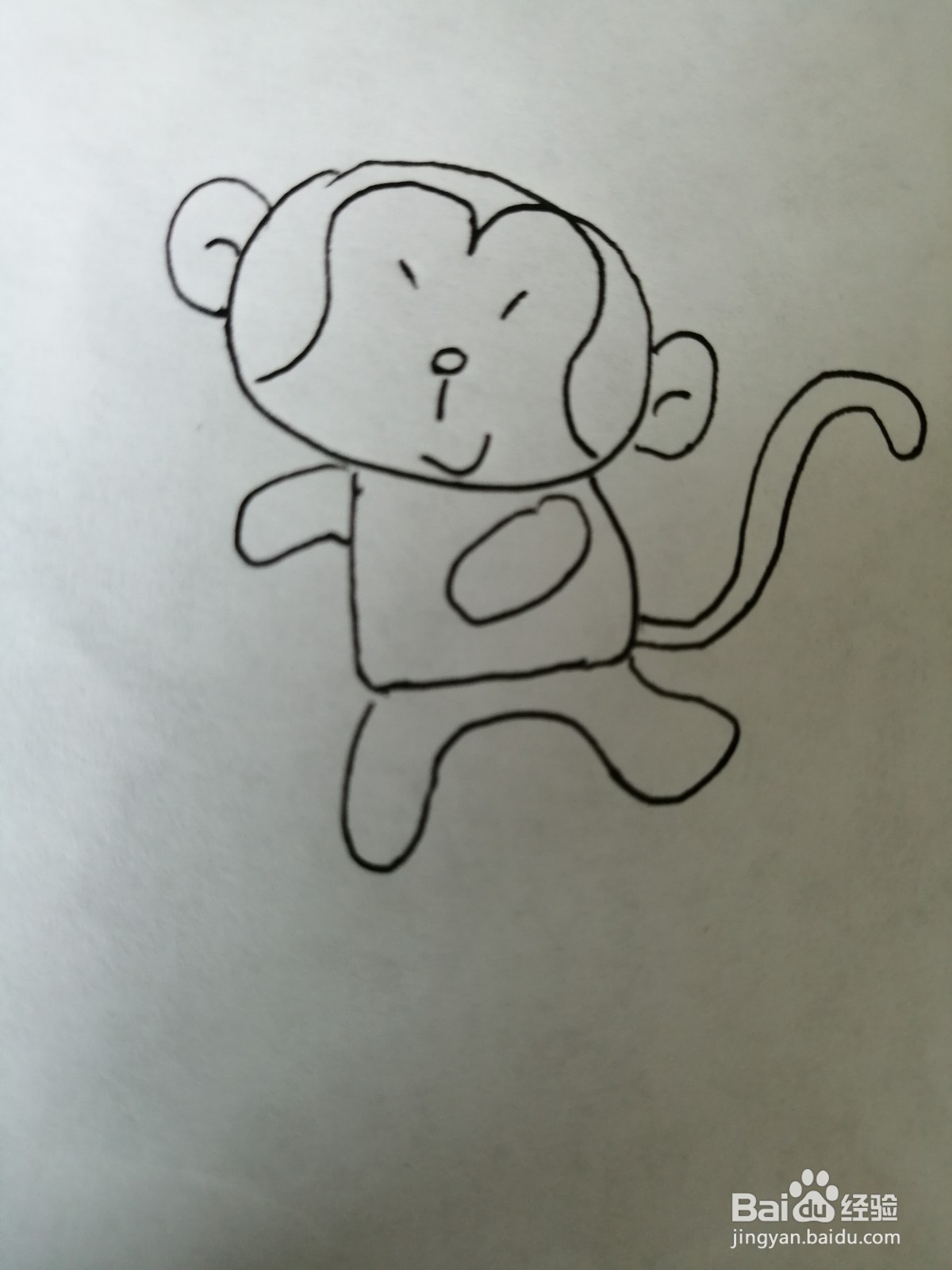 <b>跳舞的小猴子怎么画</b>