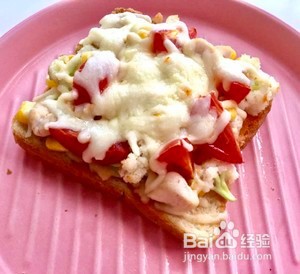 快手吐司披萨的做法