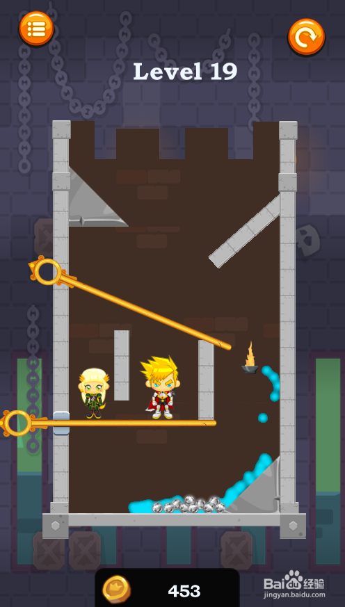 如何通过Caio Hero Rescue的Level 19？