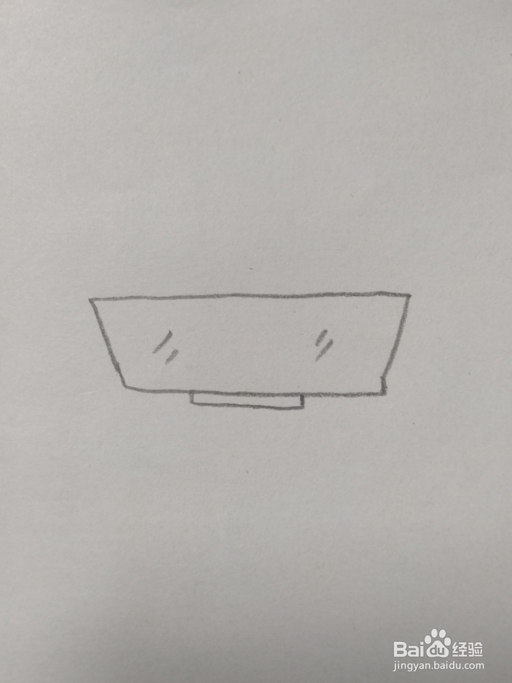 简笔画大碗面条加一根勺