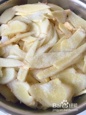 泡姜片的做法