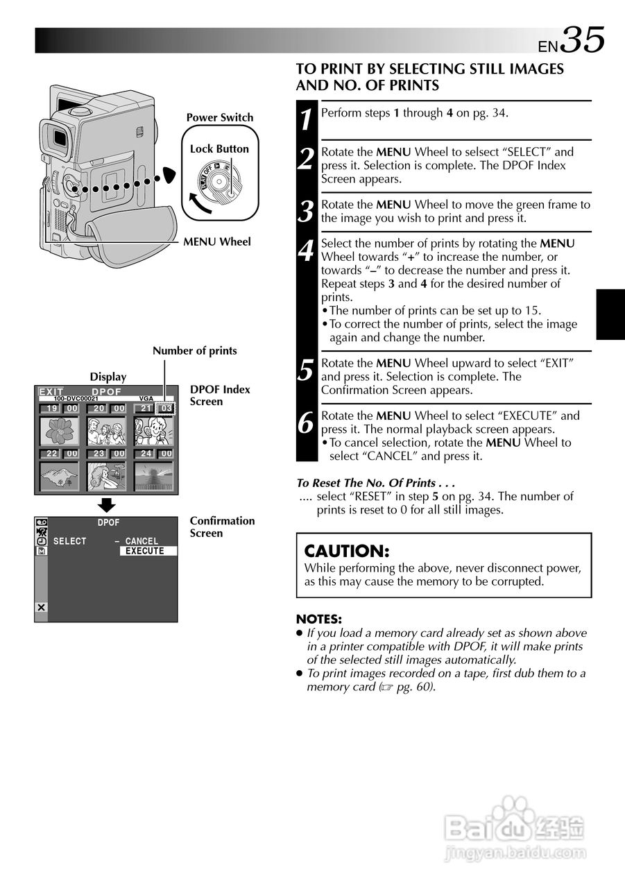 胜利JVC GR-DVM75数码摄像机使用说明书:[4]