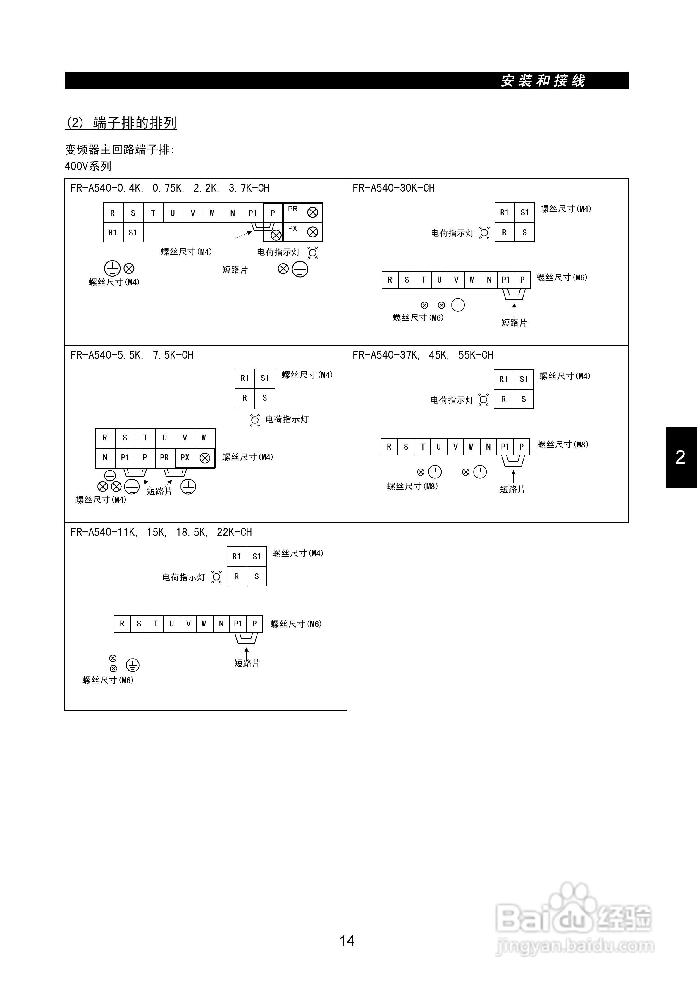 三菱FR-A540-55K变频调速器使用手册:[3]