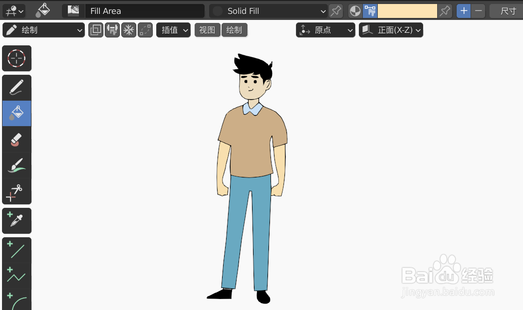 如何使用blender2.9快速设计青年简图模型