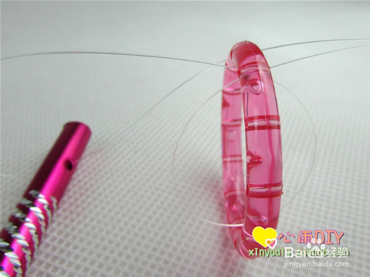 DIY千纸鹤风铃之5—双杆风铃管风铃