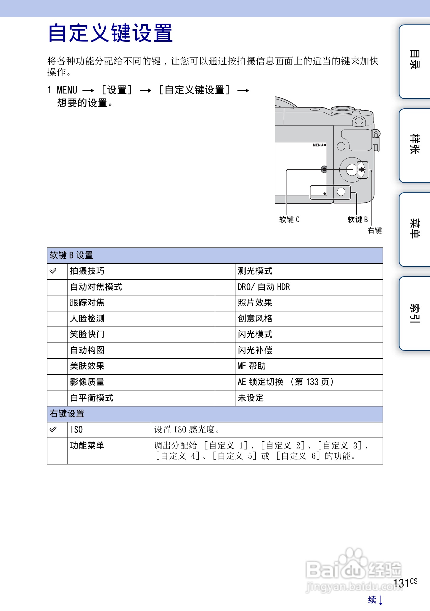 SONY索尼 NEX-3N数码相机(α手册)说明书:[14]