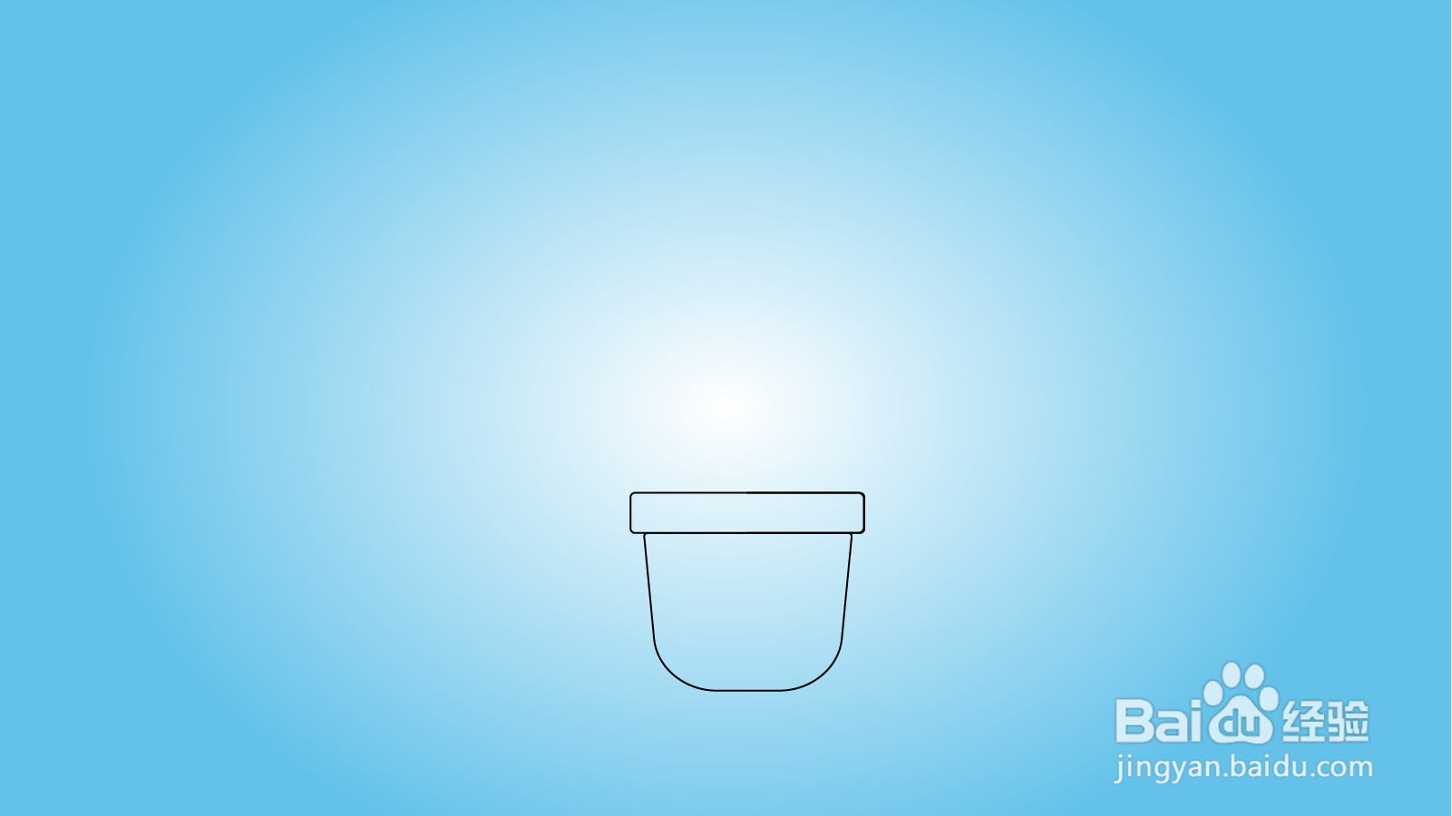 如何画卡通花卉盆栽？