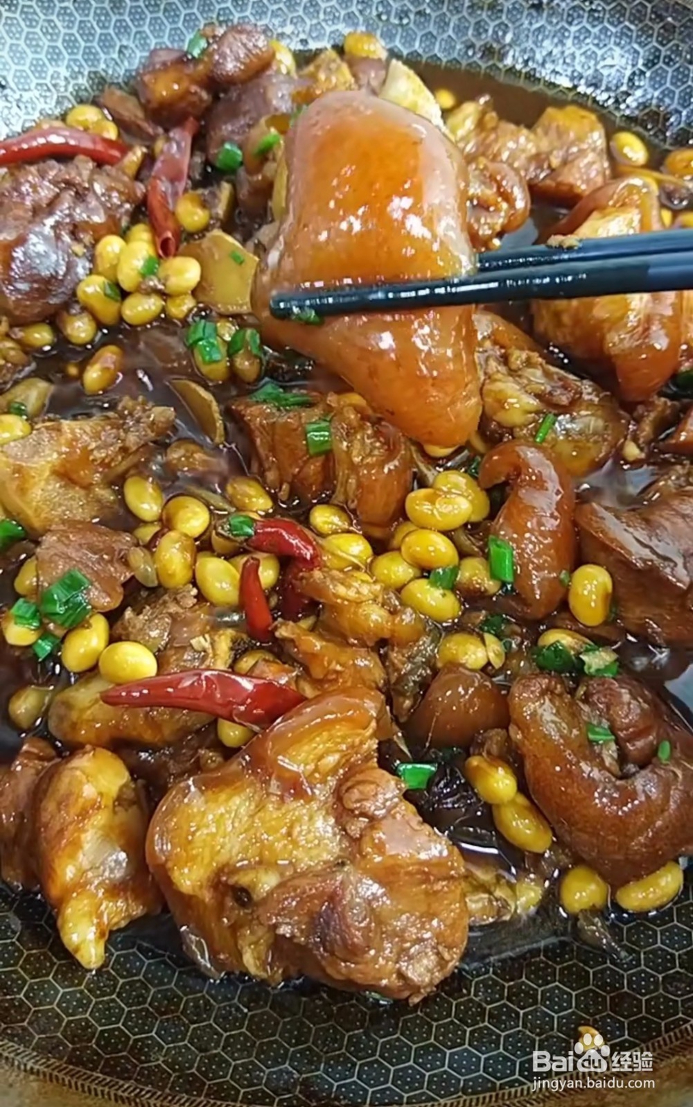 下奶的黄豆猪蹄