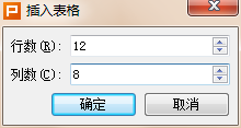 WPS演示如何插入表格 插入的表格如何进行填充