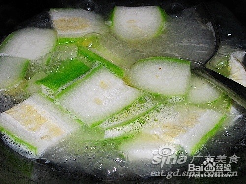 简单的鸡蛋节瓜汤做法