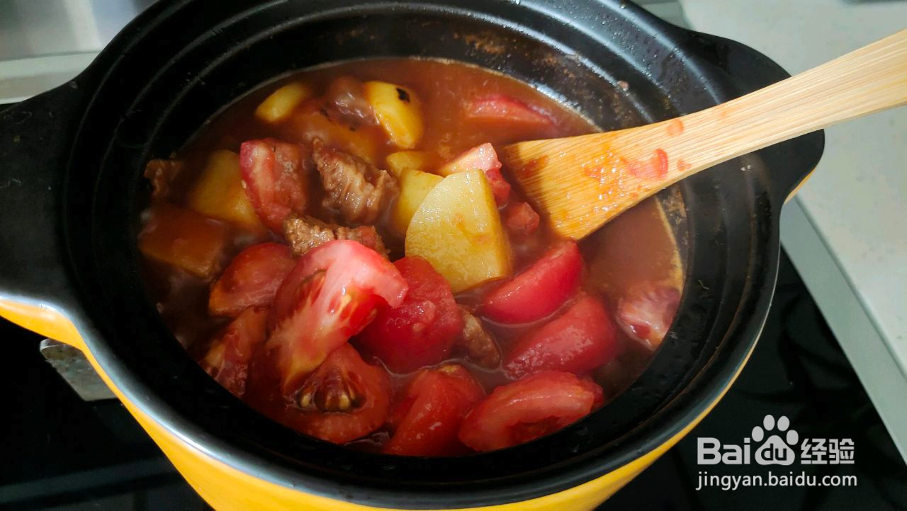 蕃茄土豆炖牛腩的做法