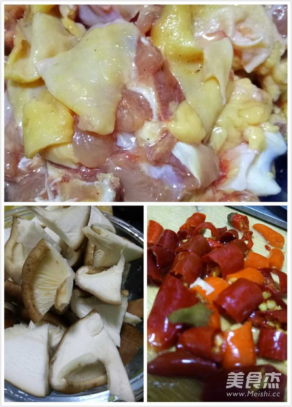 蓝瘦香菇鸡的做法